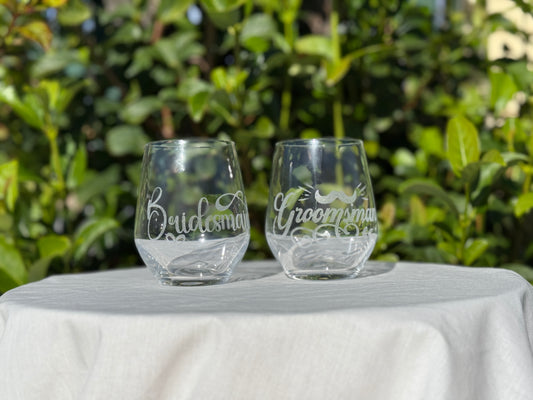 Engraved Glassware