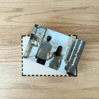 Printed Wood Photo Display