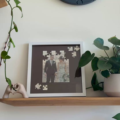 Framed Wooden Photo Puzzle